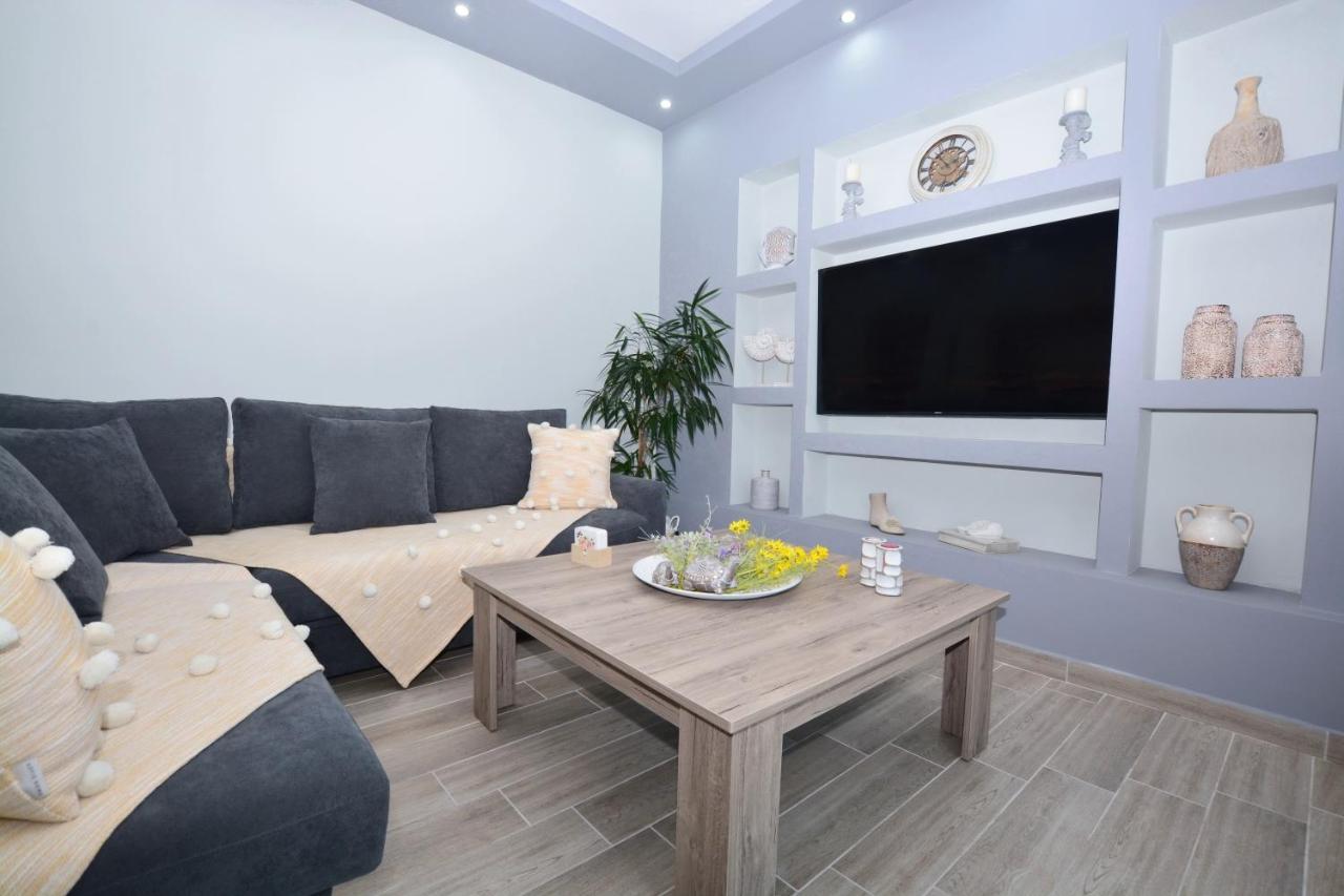 Blue North Luxury Apartment Limenas  Bagian luar foto