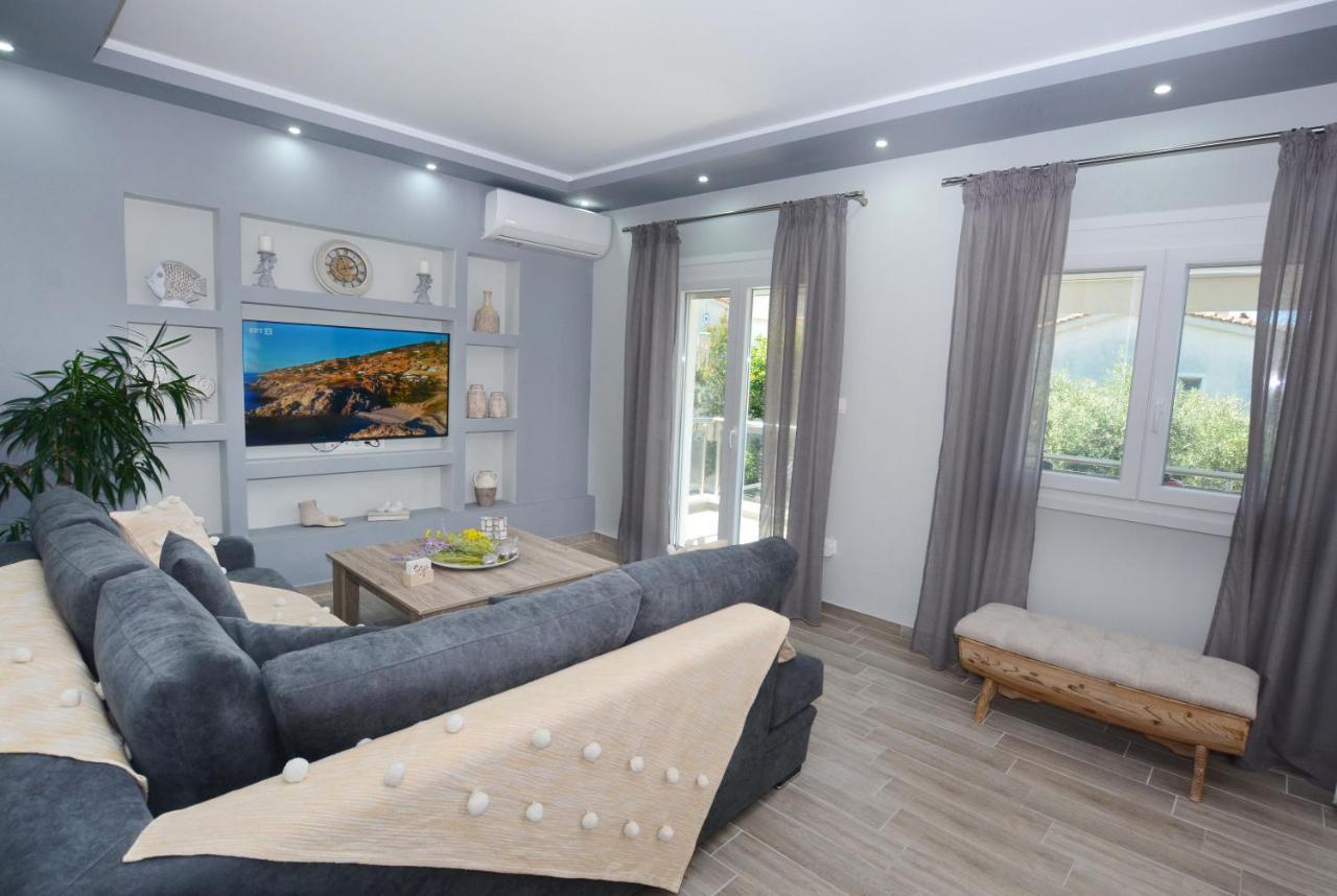 Blue North Luxury Apartment Limenas  Bagian luar foto